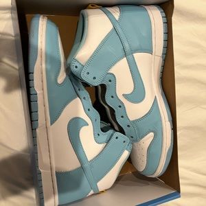 Nike dunk high “blue chili” men’s